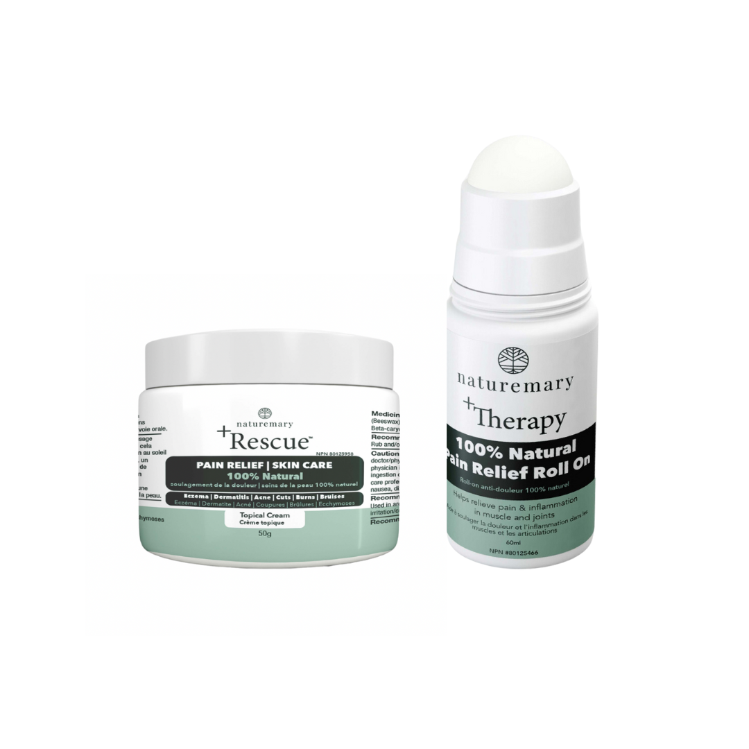 Pain Relief Duo - Therapy Pain Oil + Rescue Pain & Skin Cream