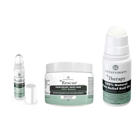 Pain Relief Bundle - +Therapy + Rescue + HeadEaze